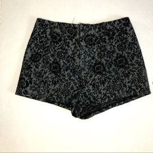 Pins and Needles high waisted floral shorts
